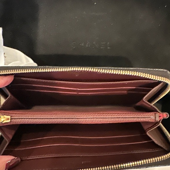 Chanel Black caviar wallet - Picture 5 of 6